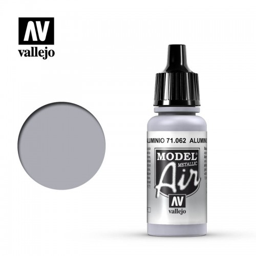 Vallejo Model Air 17ml Aluminum (Metallic) 71062